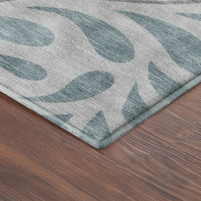 Addison Mayfield Gray AMF2411 - 8ft. Round Rug