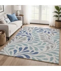Addison Mayfield Gray AMF2411 - 8ft. Round Rug