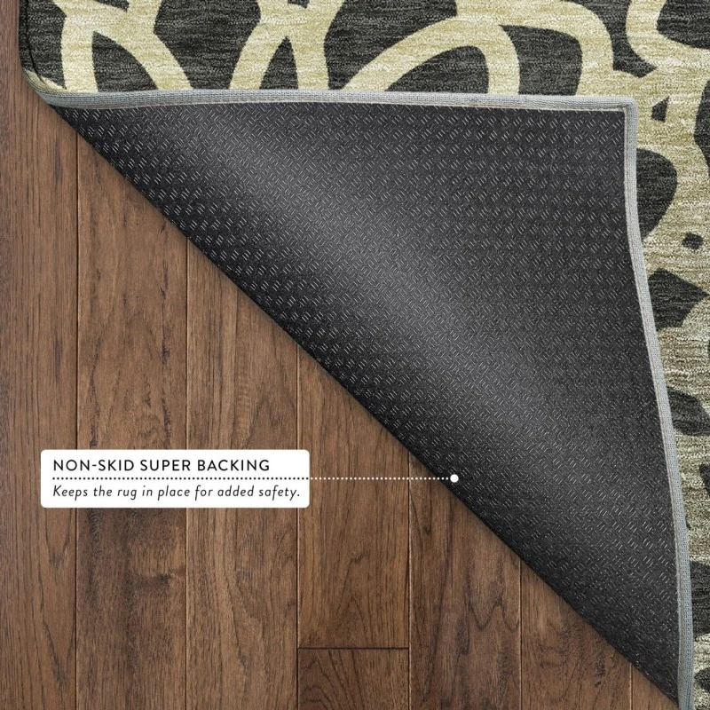Addison Mayfield Black AMF2412 5ft. x 7ft. 6in. Rect. Rug