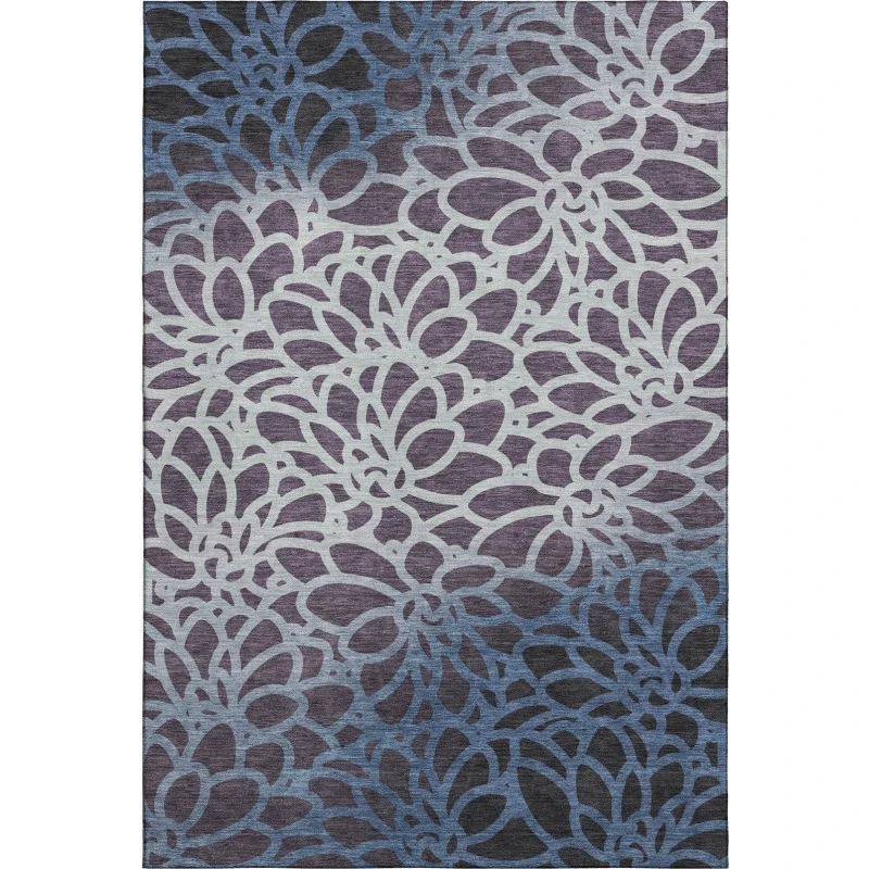 Addison Mayfield Purple AMF2412 2ft. 3in. x 7ft. 6in. Rect. Rug