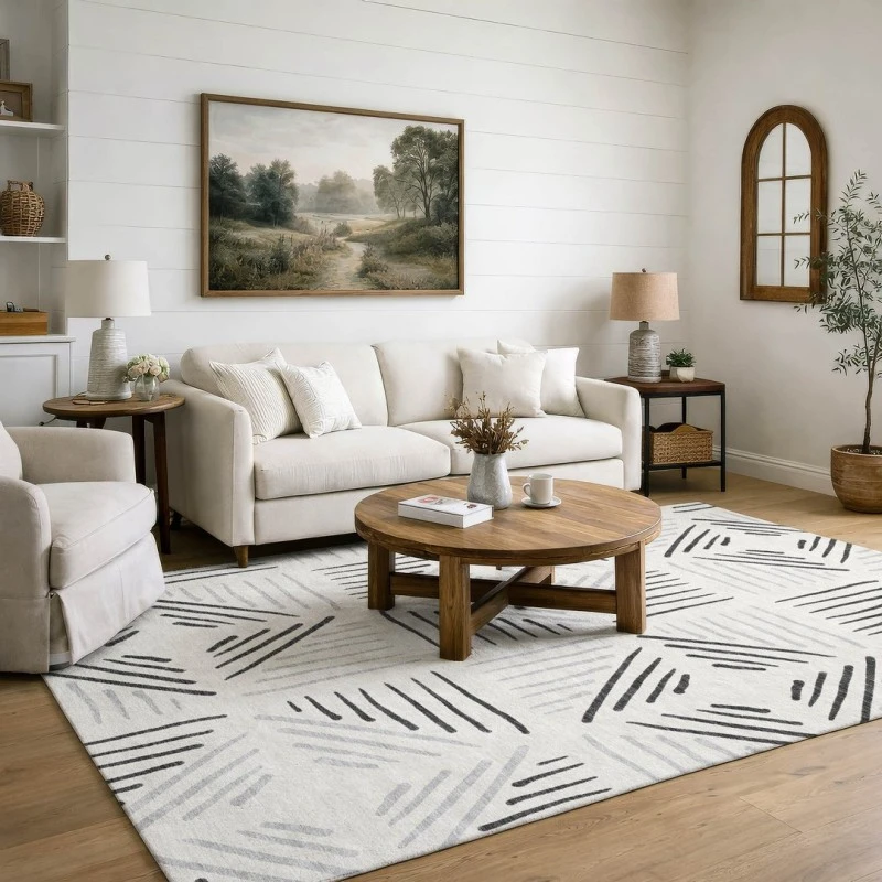 Addison Mayfield Ivory AMF2413 9ft. x 12ft. Rect. Rug