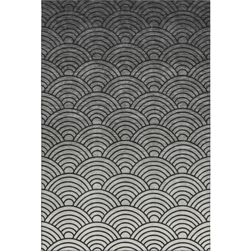 Addison Mayfield Black AMF2414 8ft. x 10ft. Rect. Rug