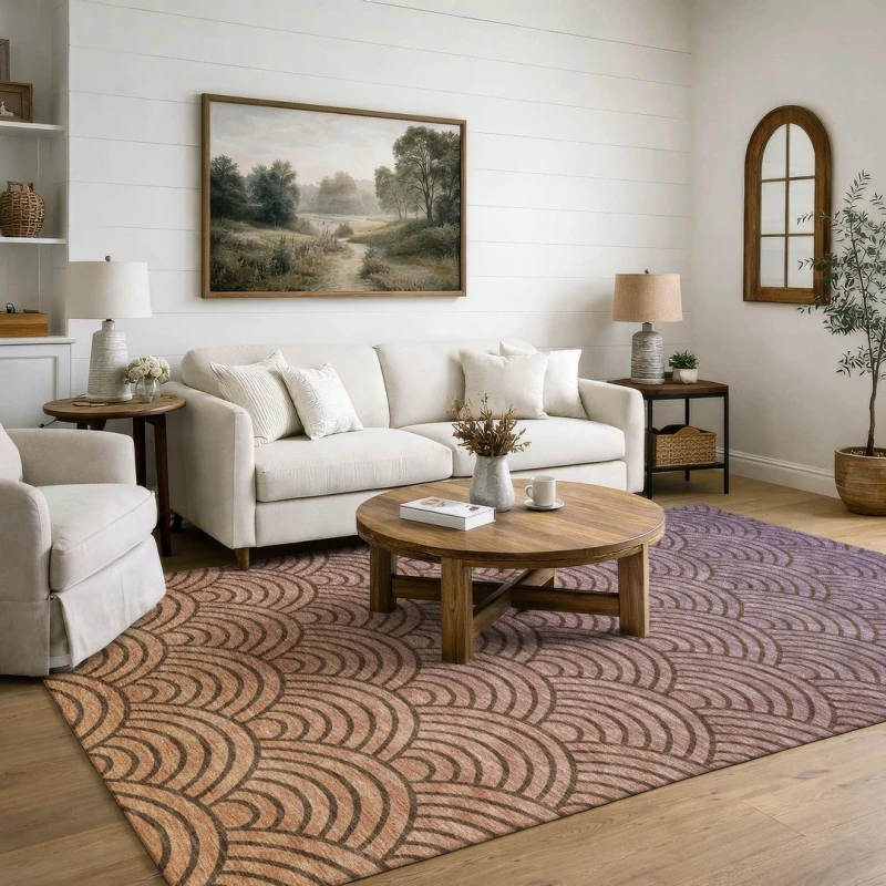 Addison Mayfield Brown AMF2414 5ft. x 7ft. 6in. Rect. Rug