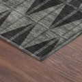 Addison Mayfield Black AMF2415 - 8ft. Round Rug