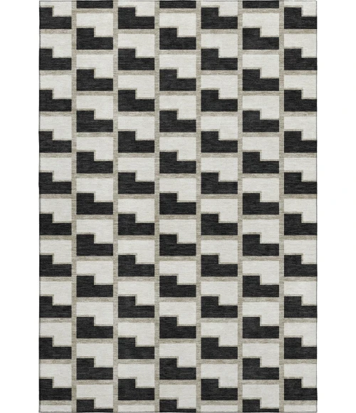 Addison Mayfield Black AMF2416 8ft. x 10ft. Rect. Rug