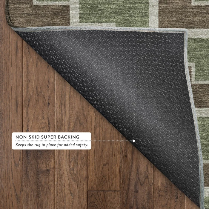 Addison Mayfield Brown AMF2416 - 8ft. Round Rug