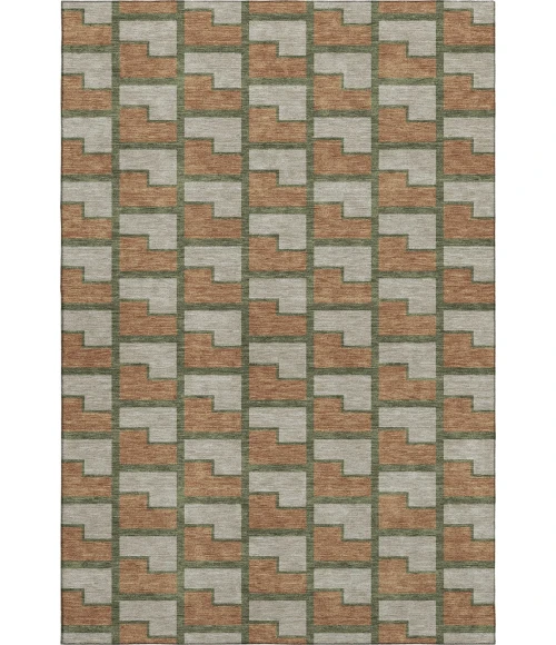 Addison Mayfield Orange AMF2416 8ft. x 10ft. Rect. Rug