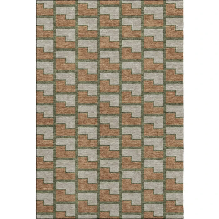 Addison Mayfield Orange AMF2416 8ft. x 10ft. Rect. Rug