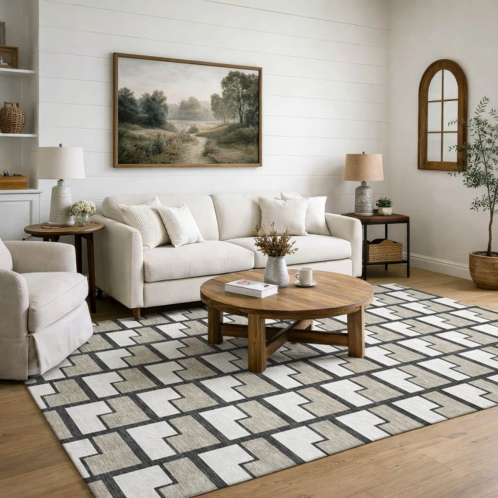 Addison Mayfield Ivory AMF2416 2ft. 3in. x 7ft. 6in. Rect. Rug