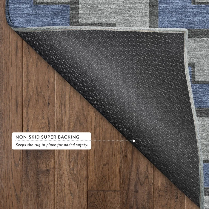 Addison Mayfield Blue AMF2416 - 8ft. Round Rug