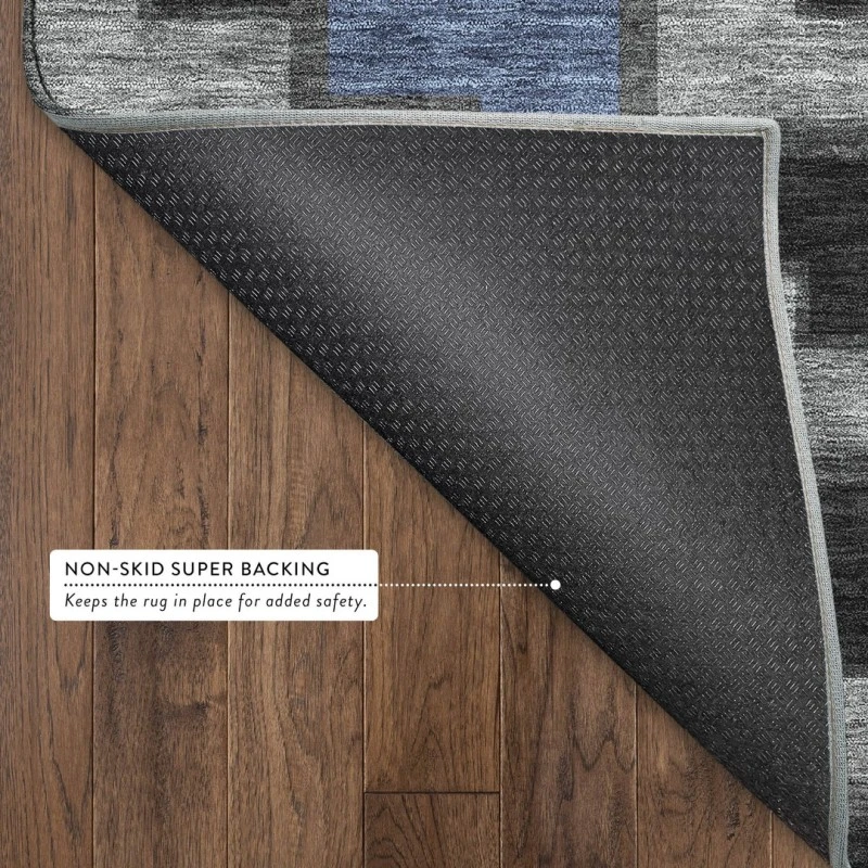 Addison Mayfield Black AMF2417 - 8ft. Round Rug