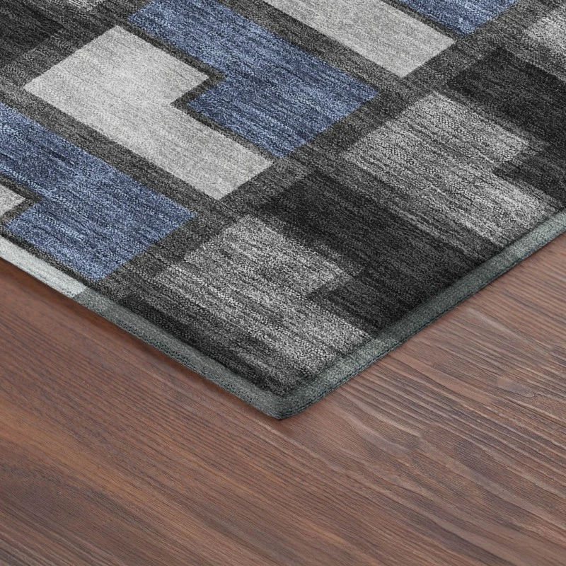 Addison Mayfield Black AMF2417 - 8ft. Round Rug