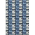 Addison Mayfield Blue AMF2417 - 8ft. Round Rug