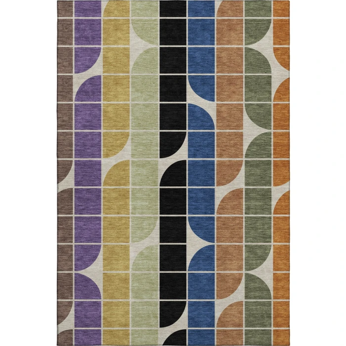 Addison Mayfield Blue AMF2418 9ft. x 12ft. Rect. Rug