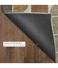 Addison Mayfield Brown AMF2418 - 8ft. Round Rug