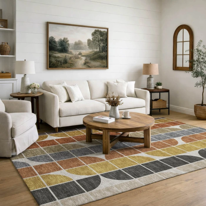 Addison Mayfield Brown AMF2418 9ft. x 12ft. Rect. Rug