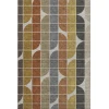 Addison Mayfield Brown AMF2418 - 8ft. Round Rug