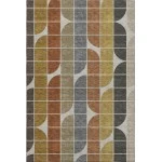 Addison Mayfield Brown AMF2418 5ft. x 7ft. 6in. Rect. Rug