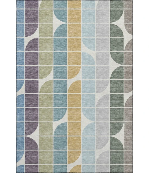 Addison Mayfield Blue AMF2418 9ft. x 12ft. Rect. Rug