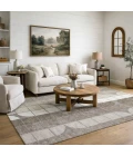 Addison Mayfield Brown AMF2418 - 8ft. Round Rug