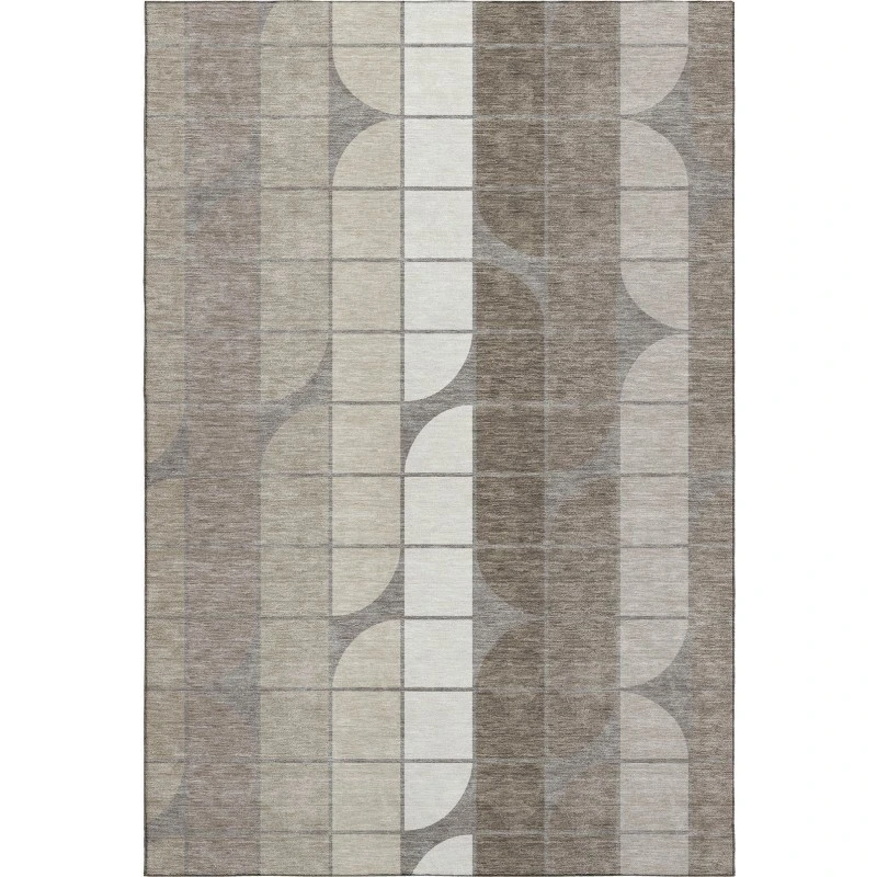 Addison Mayfield Brown AMF2418 5ft. x 7ft. 6in. Rect. Rug