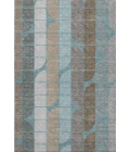 Addison Mayfield Teal AMF2418 - 8ft. Round Rug