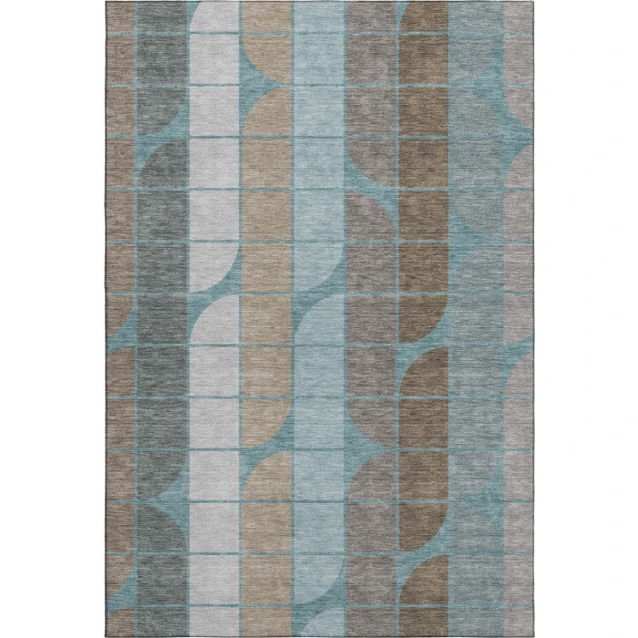 Addison Mayfield Teal AMF2418 8ft. x 10ft. Rect. Rug