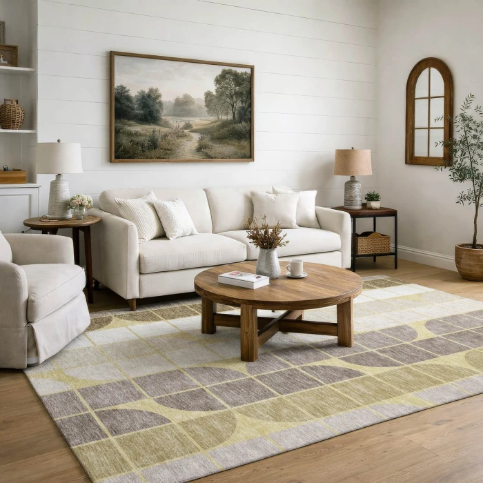 Addison Mayfield Gold AMF2418 8ft. x 10ft. Rect. Rug