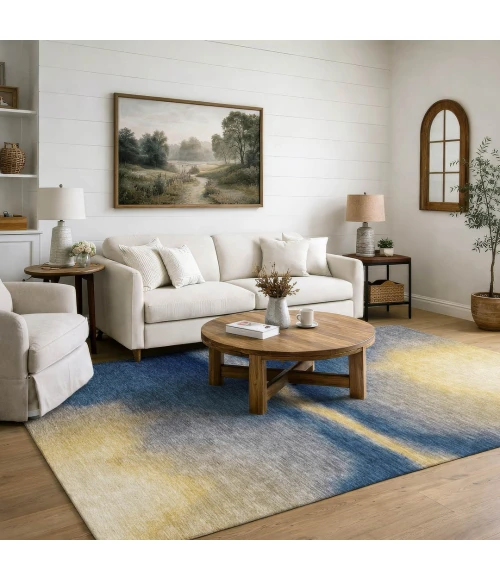 Addison Mayfield Blue AMF2419 8ft. x 10ft. Rect. Rug