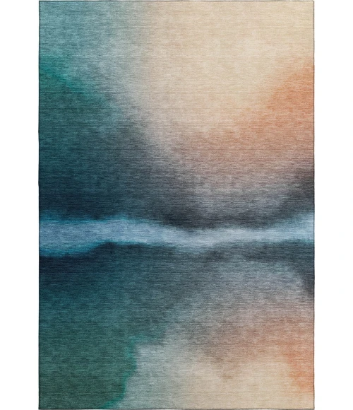 Addison Mayfield Teal AMF2419 8ft. x 10ft. Rect. Rug