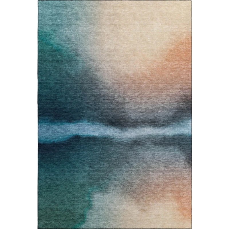 Addison Mayfield Teal AMF2419 8ft. x 10ft. Rect. Rug