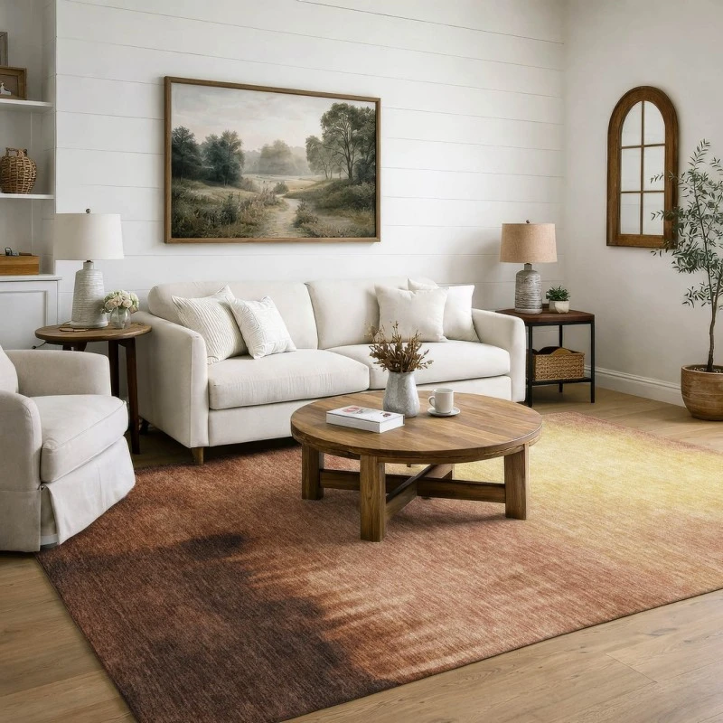 Addison Mayfield Orange AMF2420 2ft. 3in. x 7ft. 6in. Rect. Rug