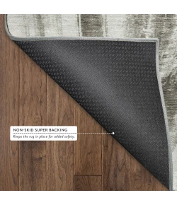 Addison Mayfield Brown AMF2421 - 8ft. Round Rug