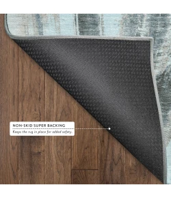 Addison Mayfield Teal AMF2421 5ft. x 7ft. 6in. Rect. Rug