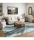 Addison Mayfield Teal AMF2421 5ft. x 7ft. 6in. Rect. Rug
