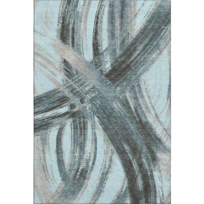Addison Mayfield Teal AMF2421 5ft. x 7ft. 6in. Rect. Rug