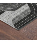 Addison Mayfield Black AMF2422 - 8ft. Round Rug