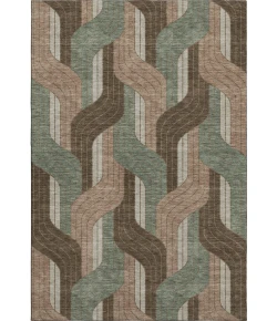 Addison Mayfield Brown AMF2422 9ft. x 12ft. Rect. Rug