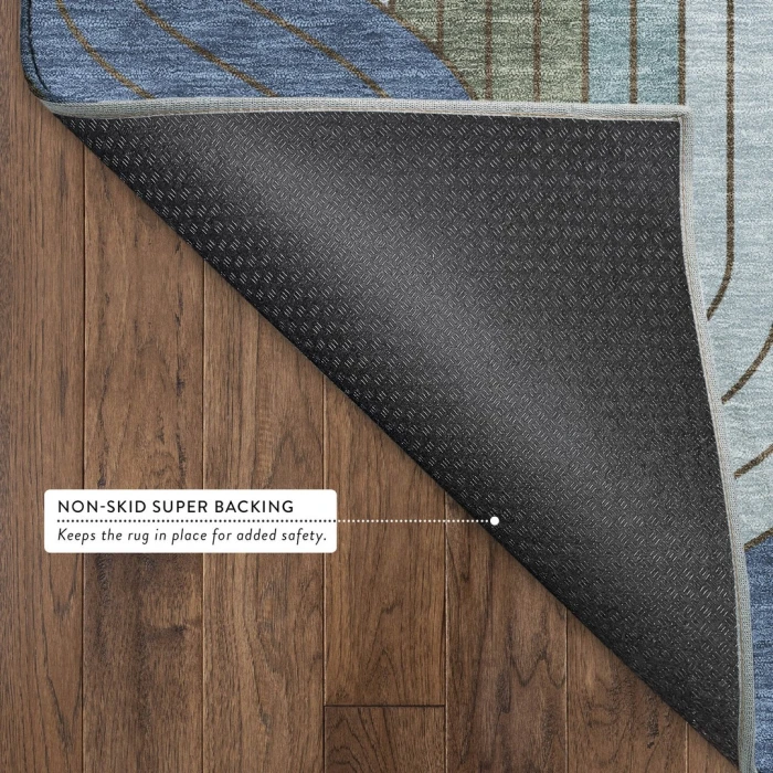 Addison Mayfield Blue AMF2422 2ft. 3in. x 7ft. 6in. Rect. Rug