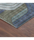 Addison Mayfield Blue AMF2422 2ft. 3in. x 7ft. 6in. Rect. Rug