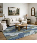 Addison Mayfield Blue AMF2422 2ft. 3in. x 7ft. 6in. Rect. Rug