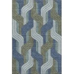 Addison Mayfield Blue AMF2422 8ft. x 10ft. Rect. Rug