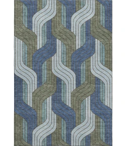 Addison Mayfield Blue AMF2422 9ft. x 12ft. Rect. Rug
