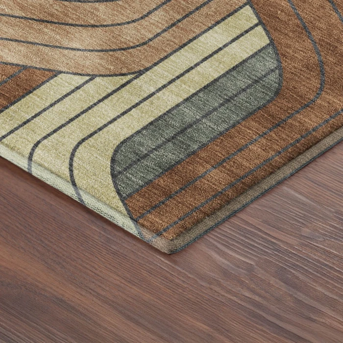 Addison Mayfield Orange AMF2422 8ft. x 10ft. Rect. Rug