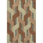 Addison Mayfield Orange AMF2422 8ft. x 10ft. Rect. Rug