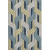 Addison Mayfield Teal AMF2422 - 8ft. Round Rug