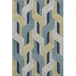 Addison Mayfield Teal AMF2422 8ft. x 10ft. Rect. Rug