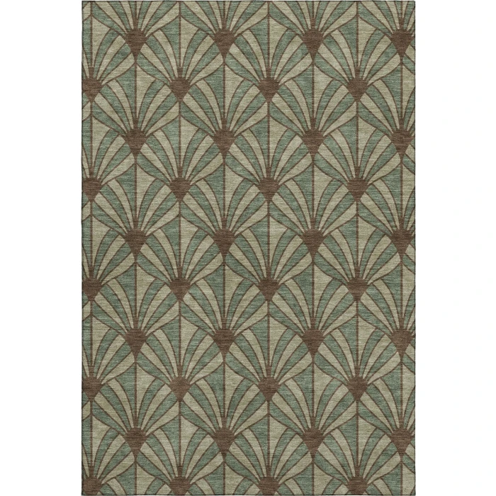 Addison Mayfield Green AMF2426 2ft. 3in. x 7ft. 6in. Rect. Rug