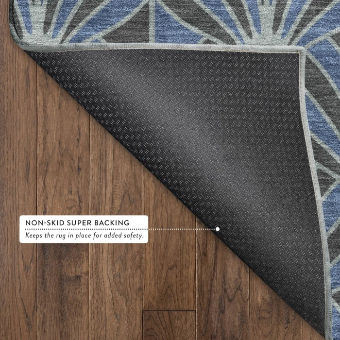 Addison Mayfield Blue AMF2426 2ft. 3in. x 7ft. 6in. Rect. Rug