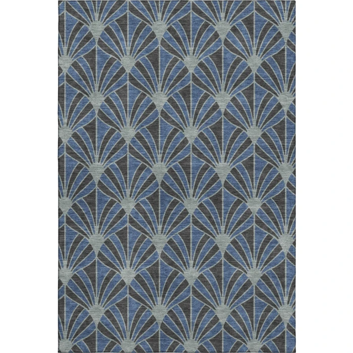 Addison Mayfield Blue AMF2426 2ft. 3in. x 7ft. 6in. Rect. Rug